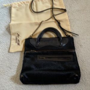 Jas MB London Pony Hair Crossbody Bag